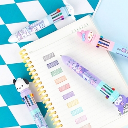 Sanrio Characters 10Colors Ball Pen 0.7mm, Random