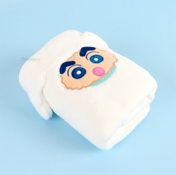 Shinchan x Shiro Hair Dry Towel 