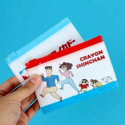 Crayon Shinchan Fastener Case 2P - Mart