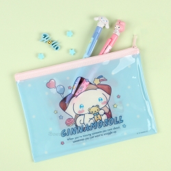 Cinnamoroll & Pochacco New Retro Flat Zipper Pouch