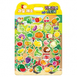 Kids FunFun Sticker - Fruits Vegetable