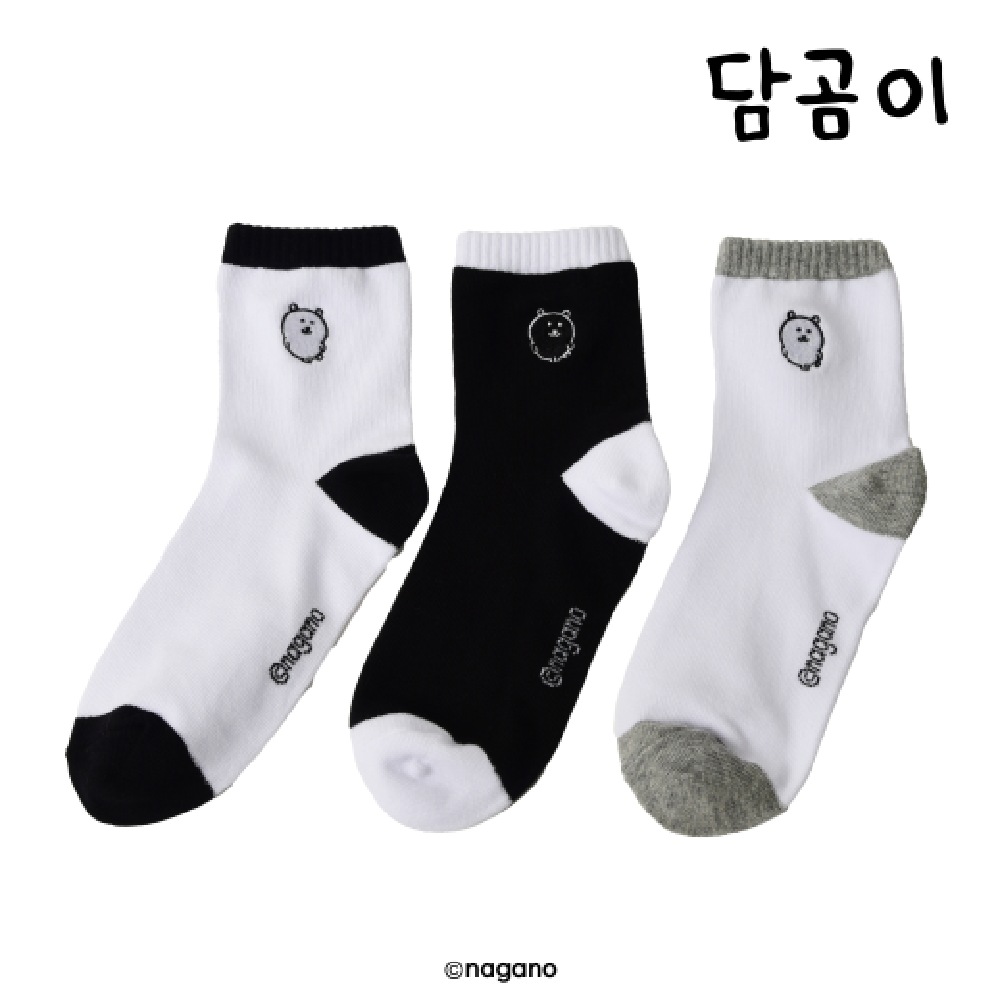 Damgom Basic embroidered socks