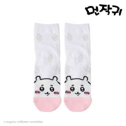 CHIIKAWA  Flower mid-neck socks