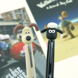 Wallace&Gromit Figure 3-in-1 Ballpoint Pens 0.7mm (Set of 20)