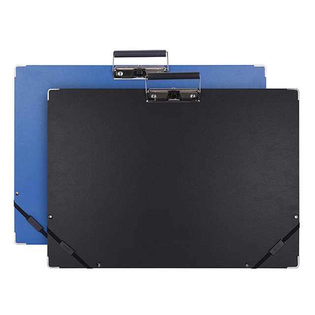 Neo Clipboard Fiberboard 4-Size Horizontal Black