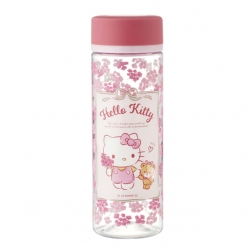 Sanrio Flower Wreath Portable water bottle 400ml - Hello Kitty
