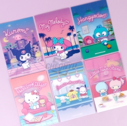 Sanrio Characters 3D Stand Post Card, Set of 24pcs