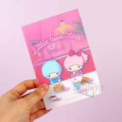 Sanrio Characters 3D Stand Post Card, Set of 24pcs