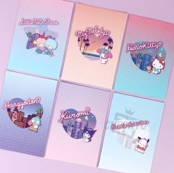 Sanrio Characters 3D Stand Post Card, Set of 24pcs