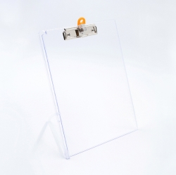 STANDING SPRING CLIP BOARD A4