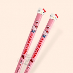 Hello Kitty Mascot Chopsticks 21cm