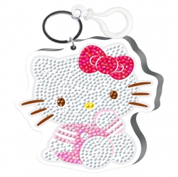 Big keyring HELLO KITTY Jewel Crossing Keyring Kit