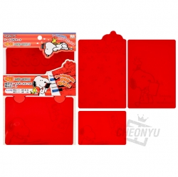 Peanuts Memorization sheet 3pcs