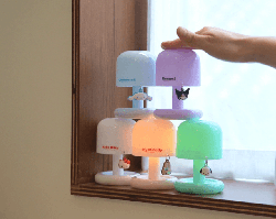 Sanrio Characters Touch Mood Light - Kuromi