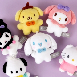 Sanrio Characters Bottle Keychain 8cm 