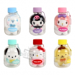 Sanrio Characters Bottle Keychain 8cm 