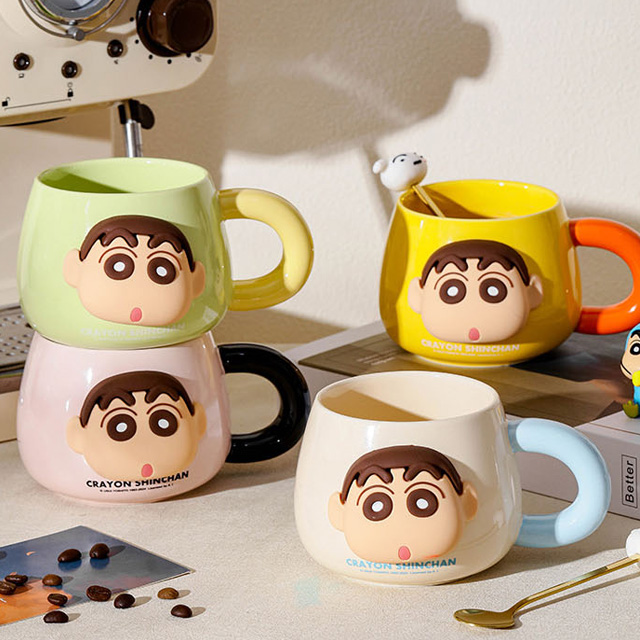 짱구 3D 페이스 머그컵 500ml