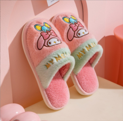  Two Tone Winter Slippers - My Melody Junior 200mm