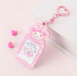 My Melody Photo Card Holder Acrylic Keyring