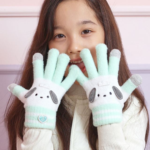 Pouchaco Round Waterproof Cotton Touch Gloves
