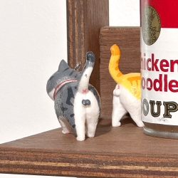 Cat Figure Random keyring