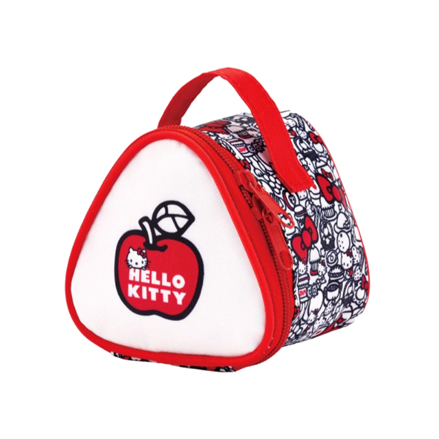 헬로키티 푸드레드 삼각 파우치