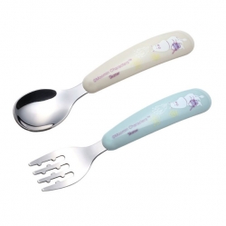 Moomin stainless steel spoon & fork set 13 cm