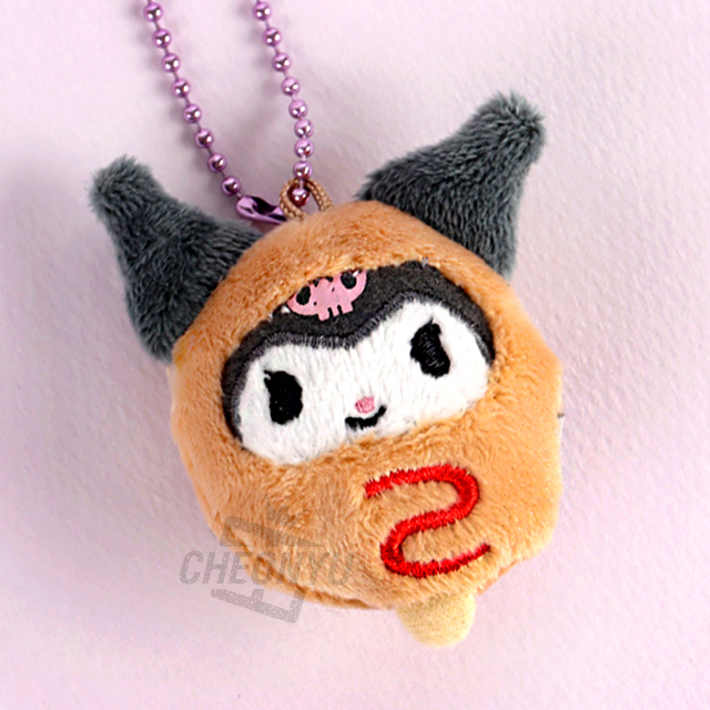 쿠로미 핫도그 가방고리 8cm