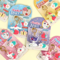 Sanrio Sweet Berry Charm Keyring