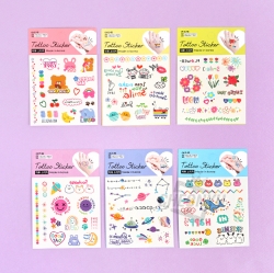 Real Tattoo Sticker (18 sheets 1 set)