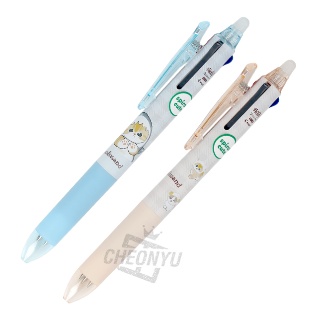 mofusand Frixion 3-in-1 Ballpoint Pen 0.38mm