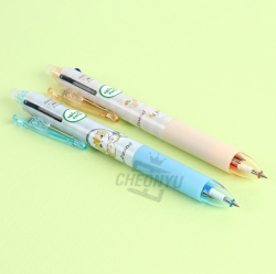 mofusand Frixion 3-in-1 Ballpoint Pen 0.38mm