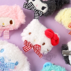 Sanrio Characters Face-shaped Hair Clip