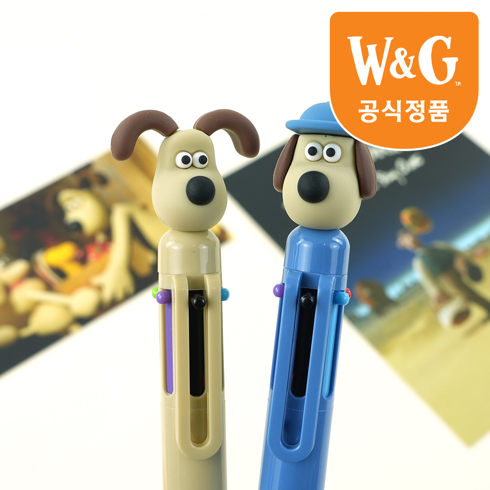 Wallace&Gromit  Figure Six-color pen  0.7mm (20pcs)