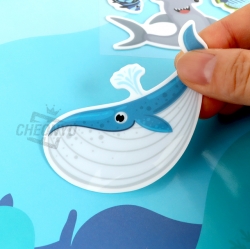 Soft and Removable Silicone Sticker