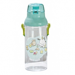 Pochacco Spring Breeze One-Touch Clear Water Bottle 480ml