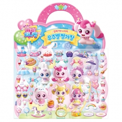 Shooting Star Catch Teenieping 5 3D Bag Sticker - Space Station