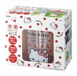 Hello Kitty Red Heart Tea Infuser Bottle 1.2L