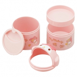 My Melody 3-Tier Round Storage Box