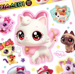 Wishcat Cutting Clear Ins Stickers , 30pcs