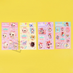 Wishcat Embo Stickers , 20pcs