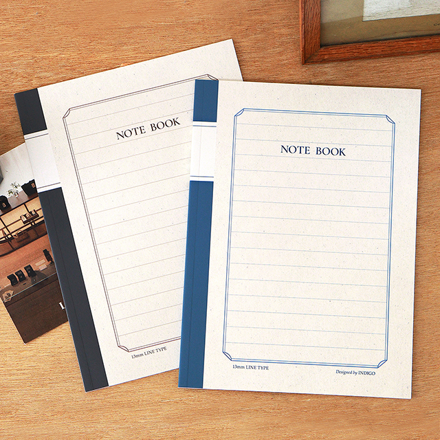 어른 넓은 칸 노트 (어른 노트 ② 라인 유선 노트)