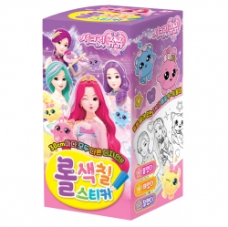 Secret Jouju Jewel of Star Coloring Roll Sticker 
