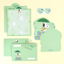 Snoopy-shaped Stationery paper