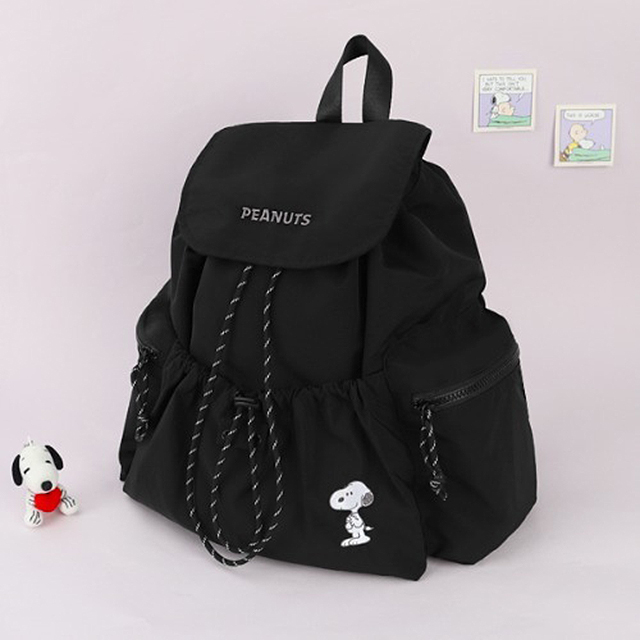 Snoopy Simple String Backpack