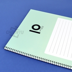 Mongal Mongal Simple 10mm PP Notebook, Random
