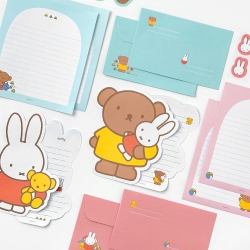 Miffy Letter paper Set, Random