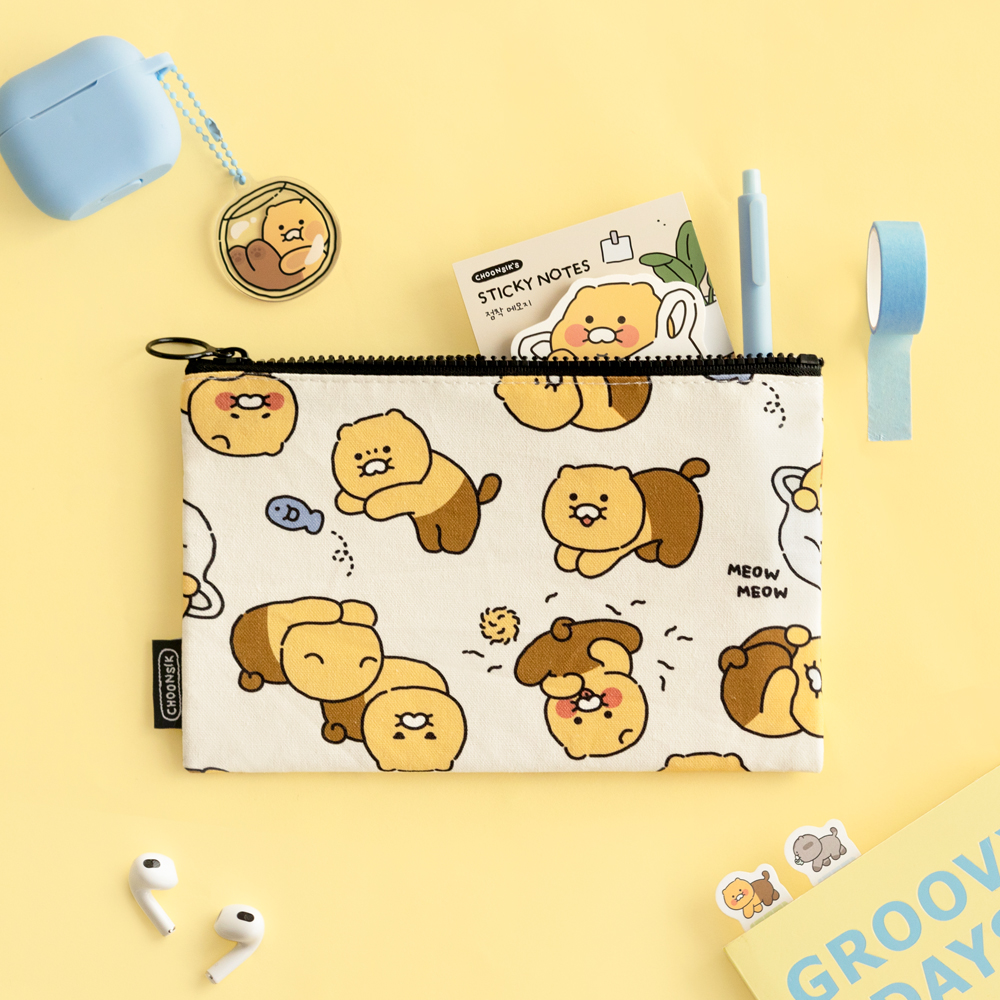 Choonsik ordinary pettern Flat Pouch M