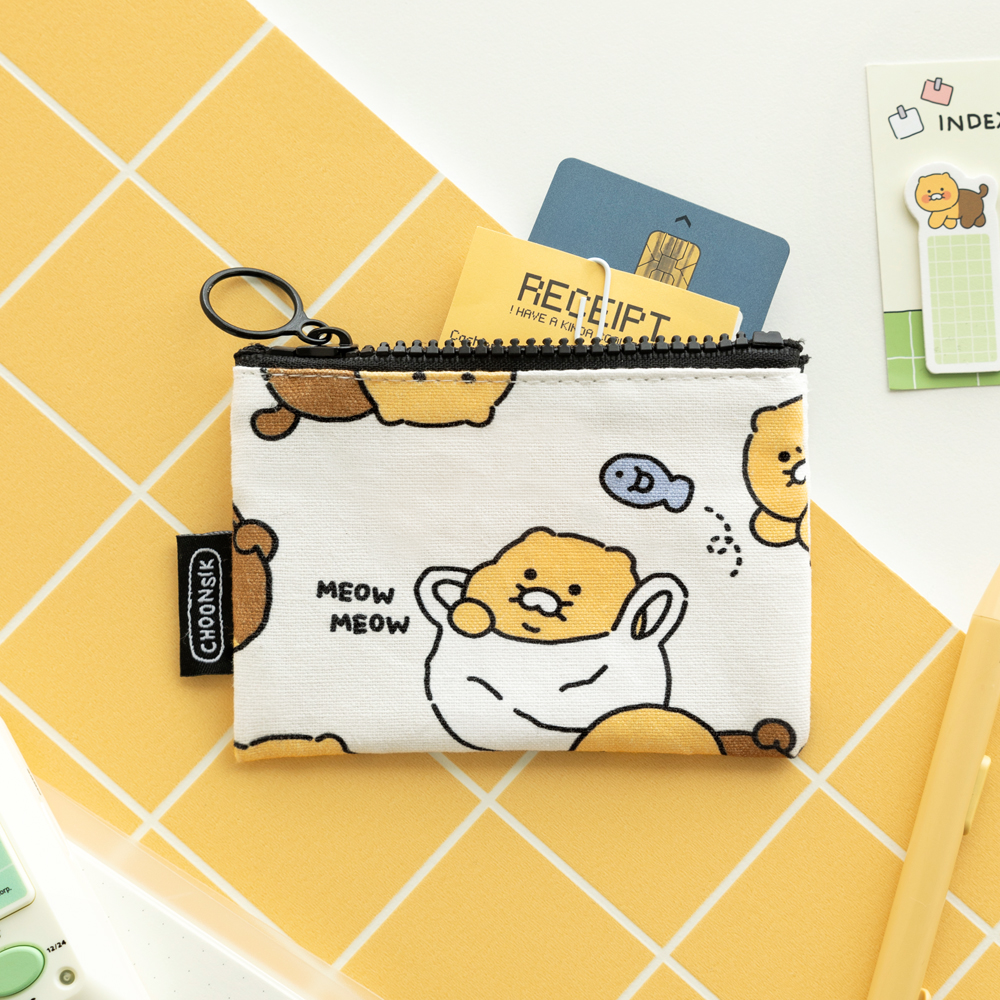 Choonsik ordinary pettern Flat Pouch S