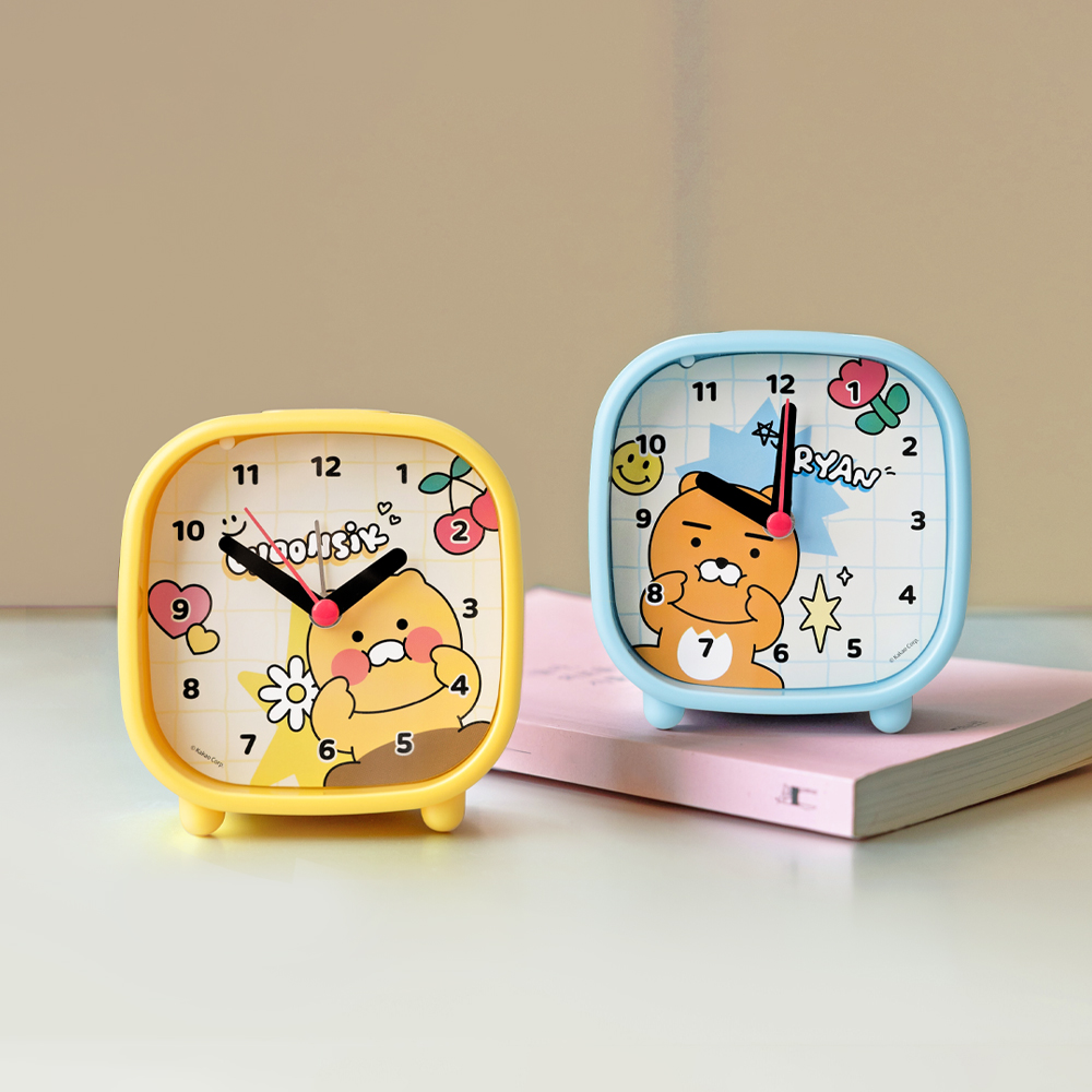 Kakao friends say cheese Table Clock